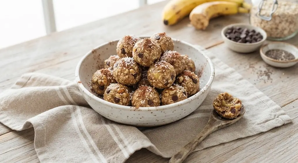 Banana Oat Energy Bites